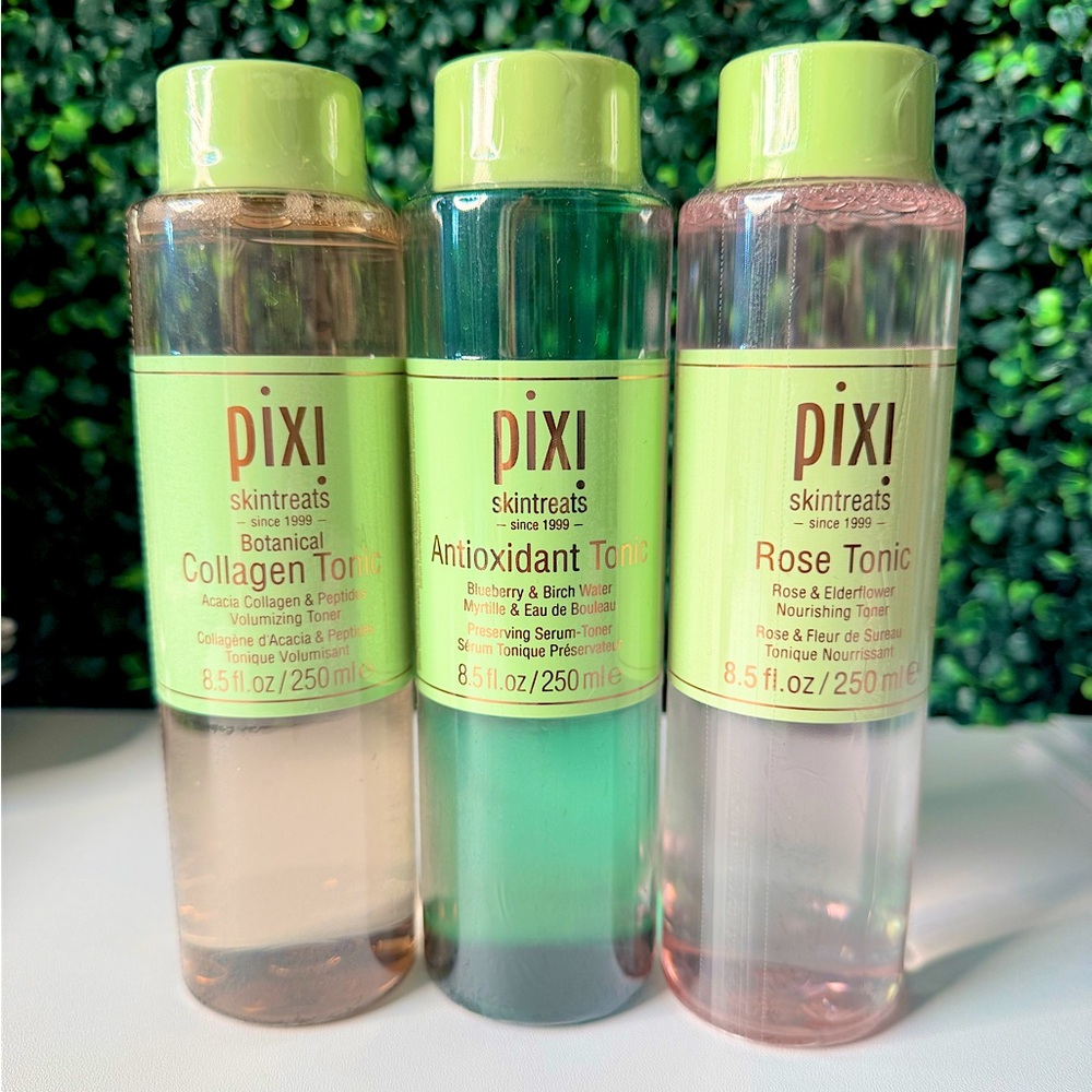 Pixi Skintreats Glow Toner TrioBundle NEW 250 ml / 8.5 fl.oz